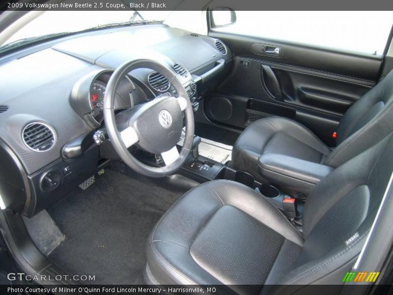 Black / Black 2009 Volkswagen New Beetle 2.5 Coupe