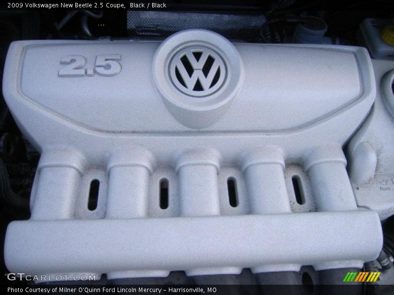 Black / Black 2009 Volkswagen New Beetle 2.5 Coupe