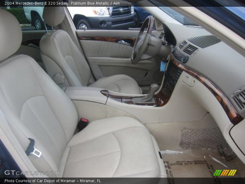 Platinum Blue Metallic / Ash 2004 Mercedes-Benz E 320 Sedan