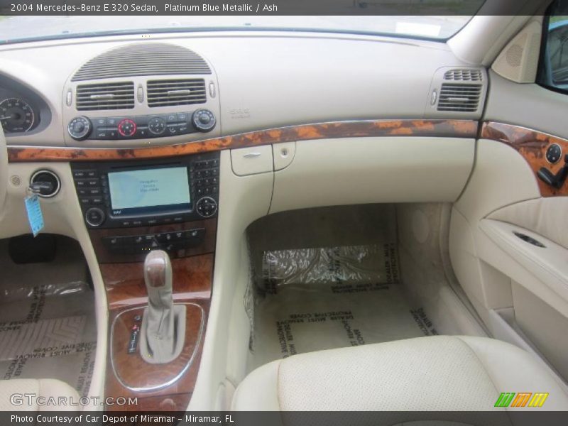 Platinum Blue Metallic / Ash 2004 Mercedes-Benz E 320 Sedan