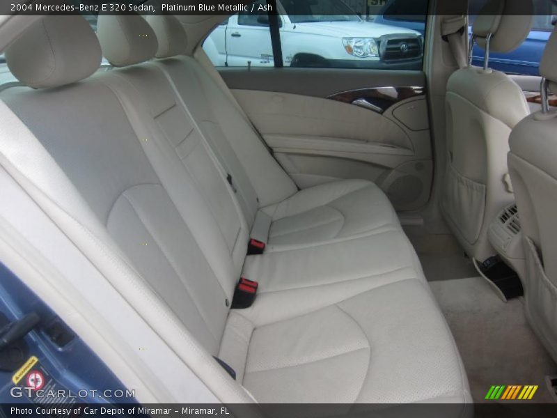 Platinum Blue Metallic / Ash 2004 Mercedes-Benz E 320 Sedan