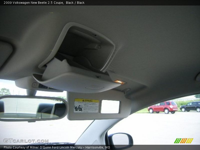 Black / Black 2009 Volkswagen New Beetle 2.5 Coupe