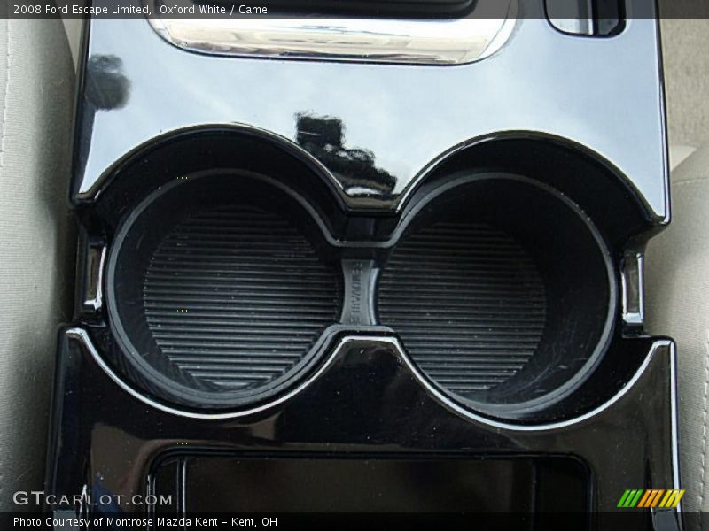 Oxford White / Camel 2008 Ford Escape Limited