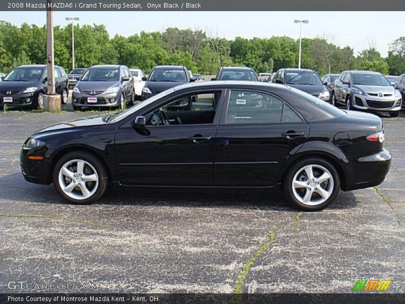 Onyx Black / Black 2008 Mazda MAZDA6 i Grand Touring Sedan