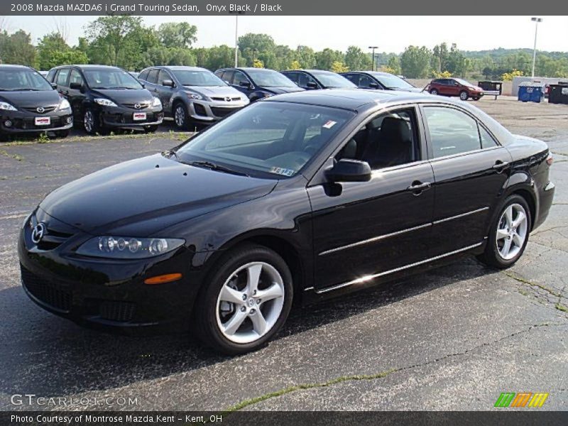 Onyx Black / Black 2008 Mazda MAZDA6 i Grand Touring Sedan