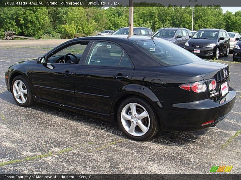 Onyx Black / Black 2008 Mazda MAZDA6 i Grand Touring Sedan