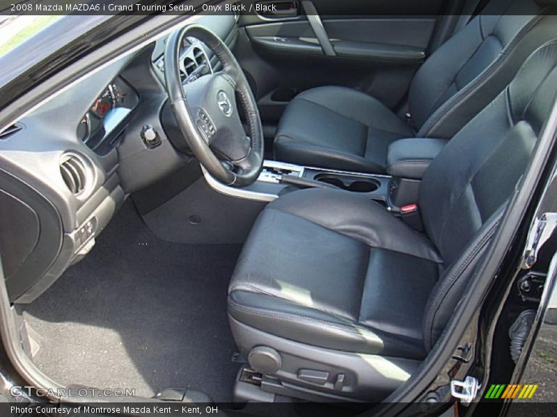 Onyx Black / Black 2008 Mazda MAZDA6 i Grand Touring Sedan