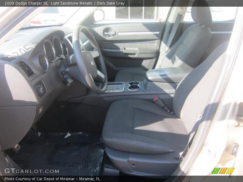 Light Sandstone Metallic / Dark Slate Gray 2009 Dodge Charger SE