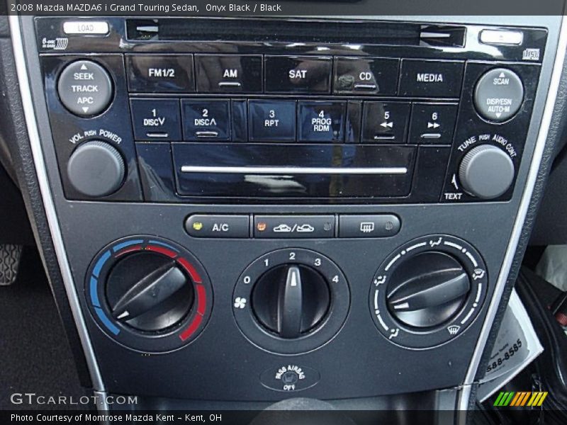 Onyx Black / Black 2008 Mazda MAZDA6 i Grand Touring Sedan