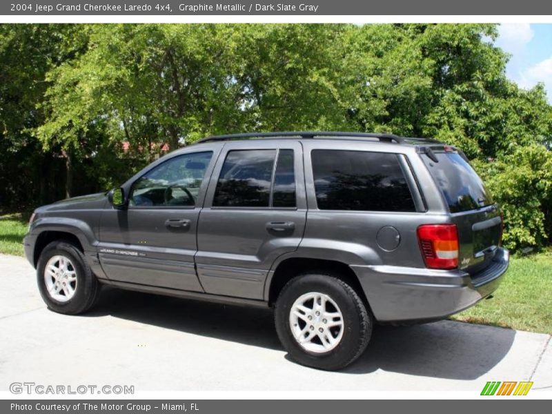 Graphite Metallic / Dark Slate Gray 2004 Jeep Grand Cherokee Laredo 4x4