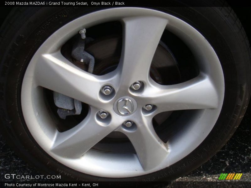 Onyx Black / Black 2008 Mazda MAZDA6 i Grand Touring Sedan