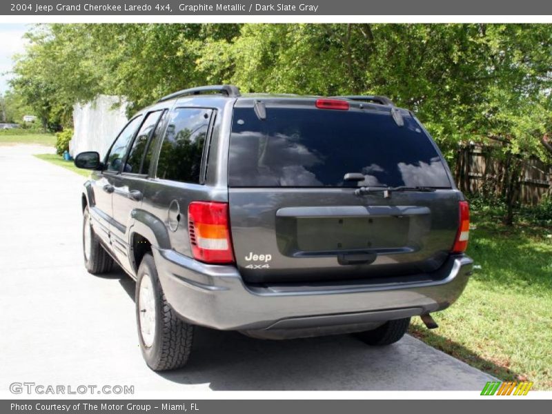 Graphite Metallic / Dark Slate Gray 2004 Jeep Grand Cherokee Laredo 4x4