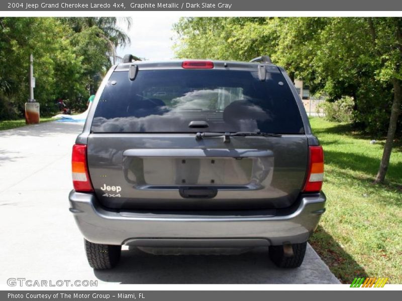 Graphite Metallic / Dark Slate Gray 2004 Jeep Grand Cherokee Laredo 4x4