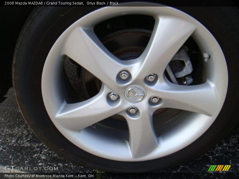 Onyx Black / Black 2008 Mazda MAZDA6 i Grand Touring Sedan