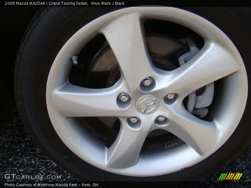 Onyx Black / Black 2008 Mazda MAZDA6 i Grand Touring Sedan