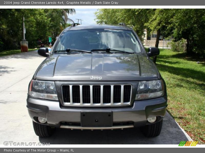 Graphite Metallic / Dark Slate Gray 2004 Jeep Grand Cherokee Laredo 4x4