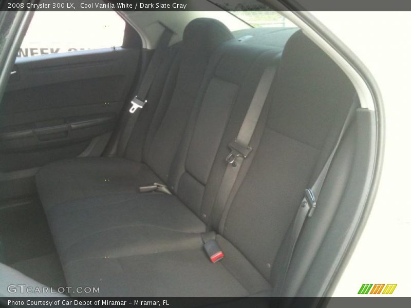 Cool Vanilla White / Dark Slate Gray 2008 Chrysler 300 LX