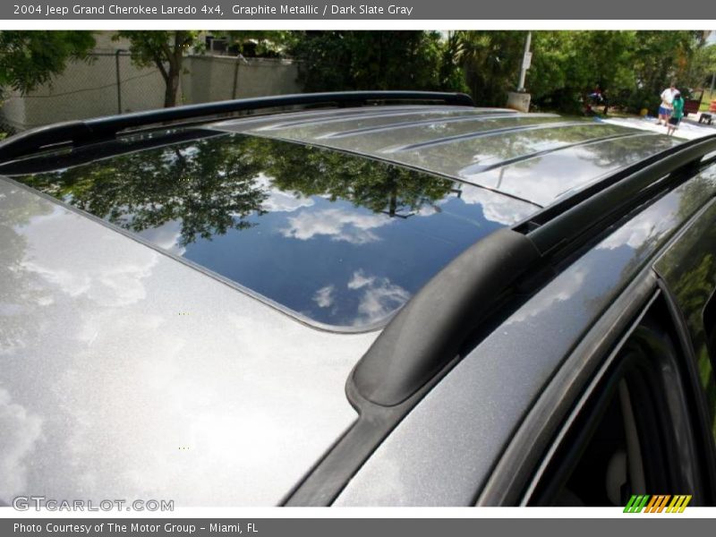 Graphite Metallic / Dark Slate Gray 2004 Jeep Grand Cherokee Laredo 4x4