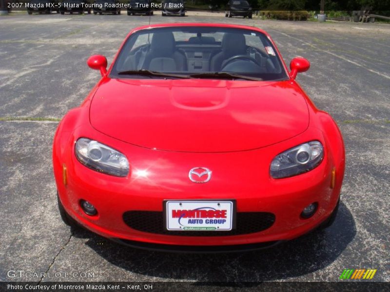 True Red / Black 2007 Mazda MX-5 Miata Touring Roadster