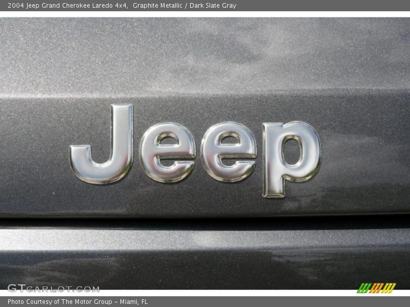 Graphite Metallic / Dark Slate Gray 2004 Jeep Grand Cherokee Laredo 4x4