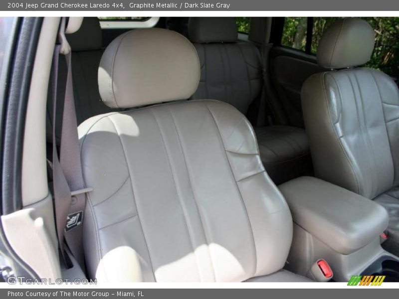 Graphite Metallic / Dark Slate Gray 2004 Jeep Grand Cherokee Laredo 4x4