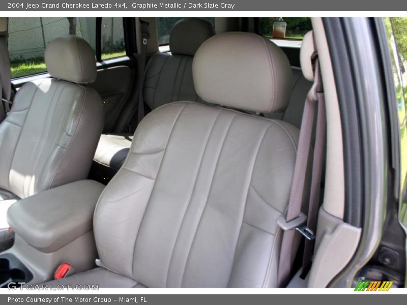 Graphite Metallic / Dark Slate Gray 2004 Jeep Grand Cherokee Laredo 4x4