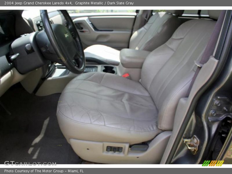 Graphite Metallic / Dark Slate Gray 2004 Jeep Grand Cherokee Laredo 4x4