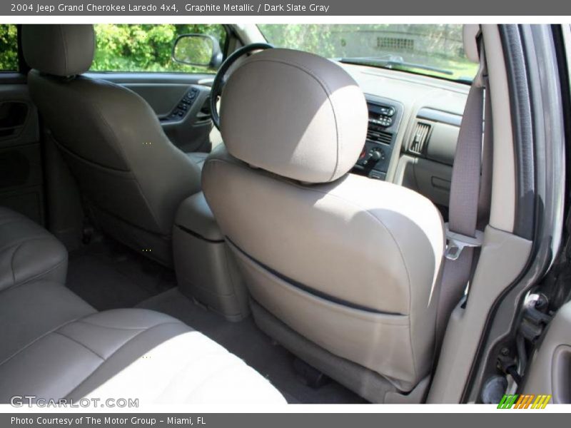 Graphite Metallic / Dark Slate Gray 2004 Jeep Grand Cherokee Laredo 4x4