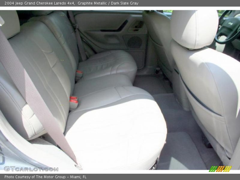 Graphite Metallic / Dark Slate Gray 2004 Jeep Grand Cherokee Laredo 4x4