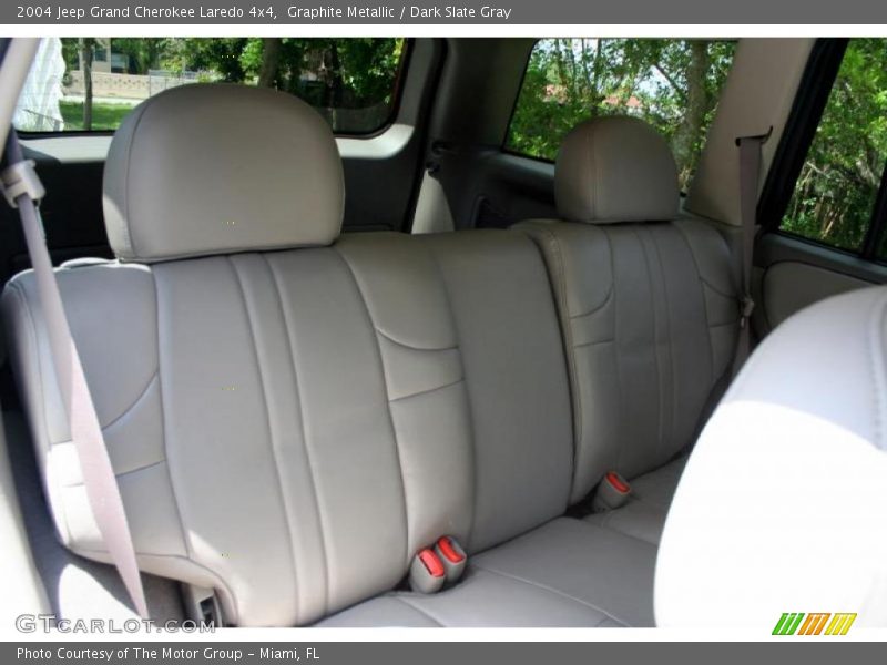 Graphite Metallic / Dark Slate Gray 2004 Jeep Grand Cherokee Laredo 4x4