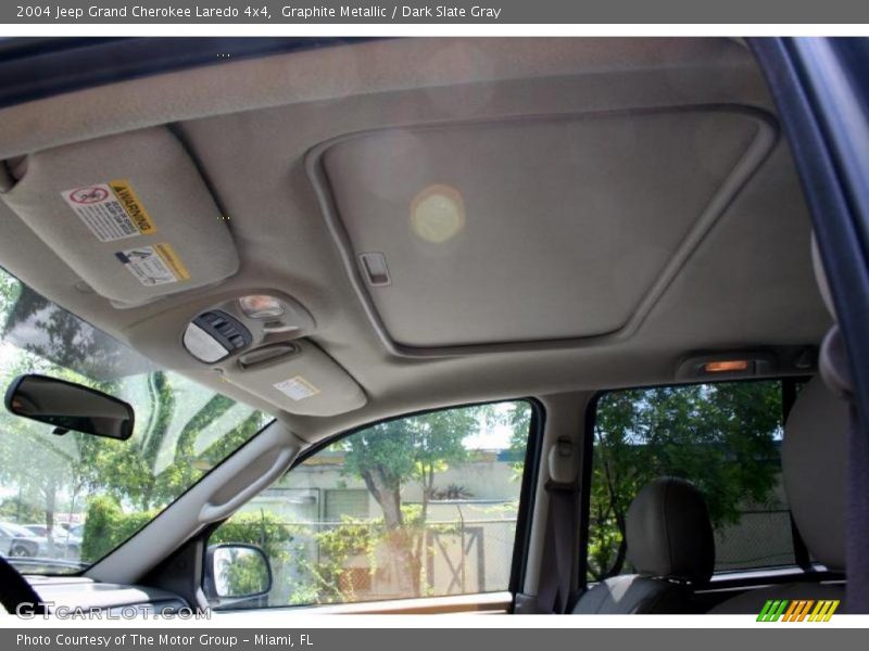 Graphite Metallic / Dark Slate Gray 2004 Jeep Grand Cherokee Laredo 4x4