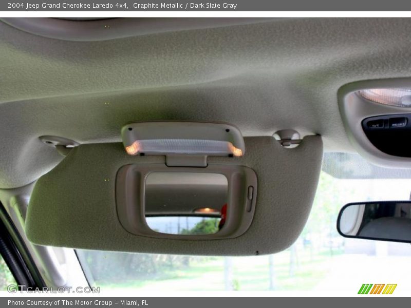Graphite Metallic / Dark Slate Gray 2004 Jeep Grand Cherokee Laredo 4x4