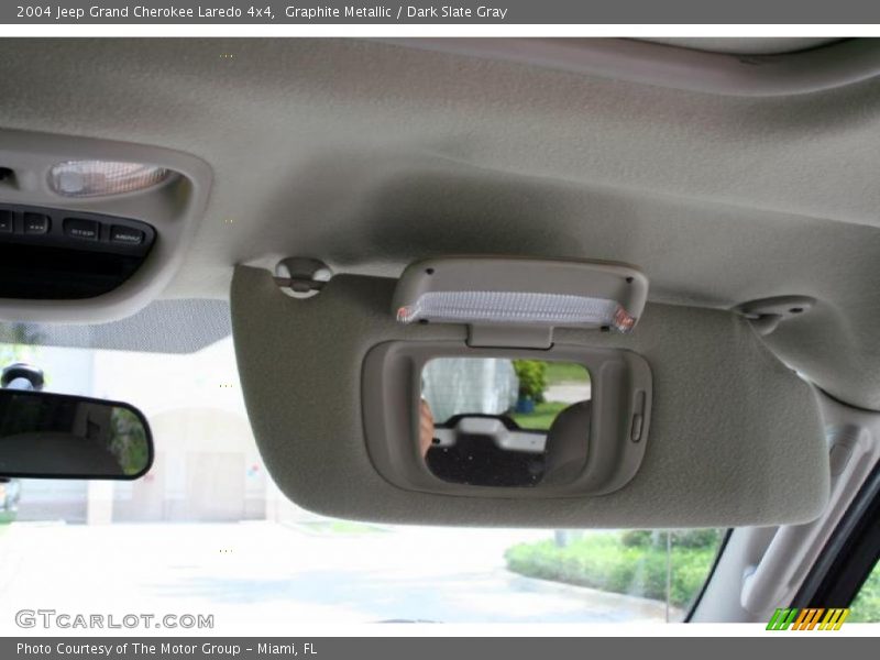 Graphite Metallic / Dark Slate Gray 2004 Jeep Grand Cherokee Laredo 4x4