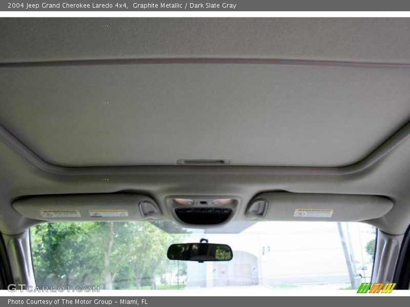 Graphite Metallic / Dark Slate Gray 2004 Jeep Grand Cherokee Laredo 4x4