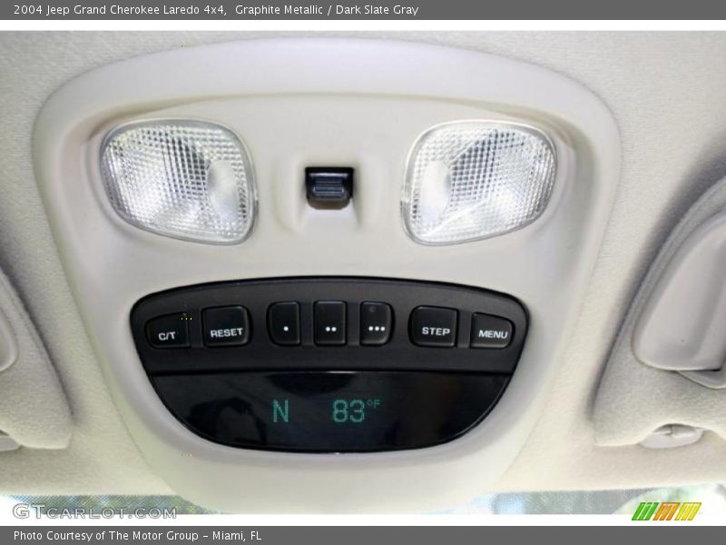 Graphite Metallic / Dark Slate Gray 2004 Jeep Grand Cherokee Laredo 4x4