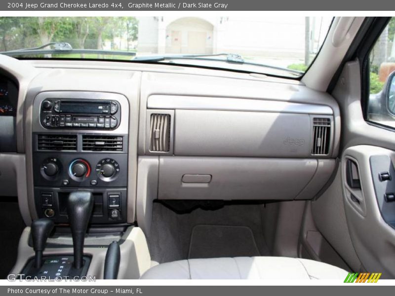 Graphite Metallic / Dark Slate Gray 2004 Jeep Grand Cherokee Laredo 4x4