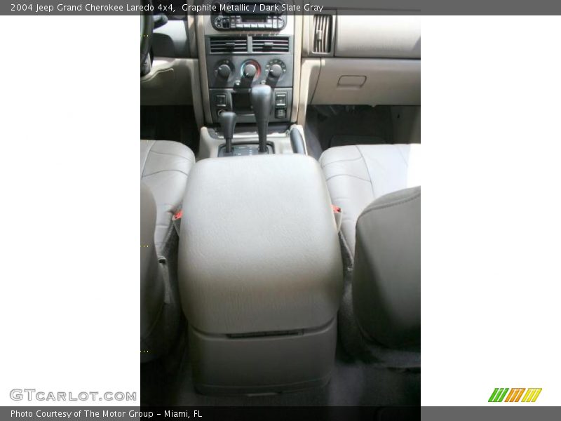 Graphite Metallic / Dark Slate Gray 2004 Jeep Grand Cherokee Laredo 4x4
