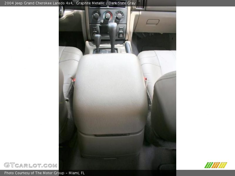 Graphite Metallic / Dark Slate Gray 2004 Jeep Grand Cherokee Laredo 4x4