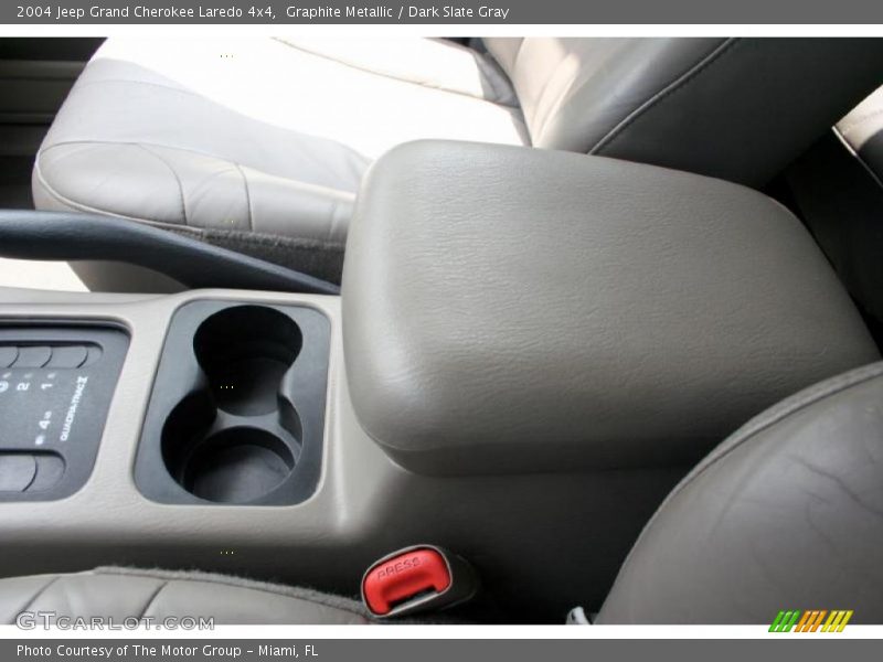 Graphite Metallic / Dark Slate Gray 2004 Jeep Grand Cherokee Laredo 4x4