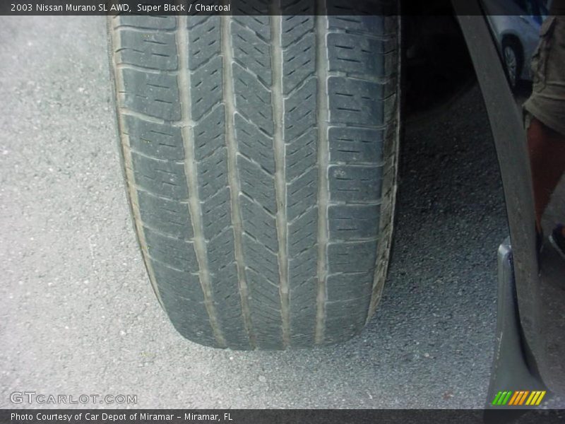 Super Black / Charcoal 2003 Nissan Murano SL AWD
