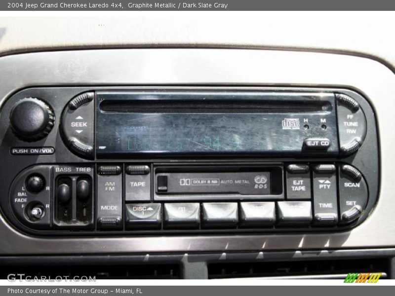 Graphite Metallic / Dark Slate Gray 2004 Jeep Grand Cherokee Laredo 4x4