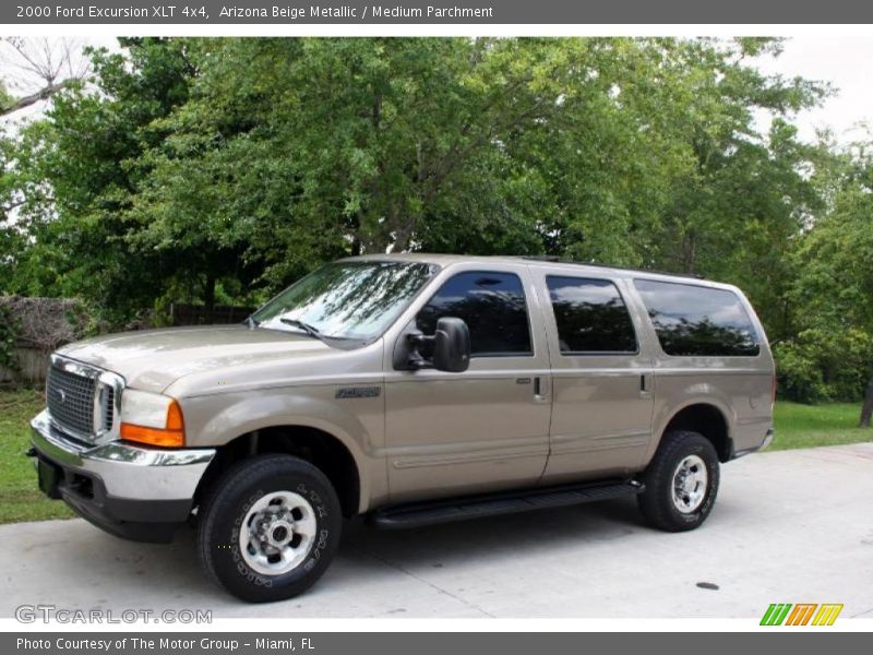Arizona Beige Metallic / Medium Parchment 2000 Ford Excursion XLT 4x4