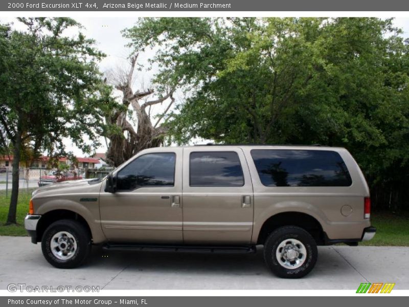 Arizona Beige Metallic / Medium Parchment 2000 Ford Excursion XLT 4x4