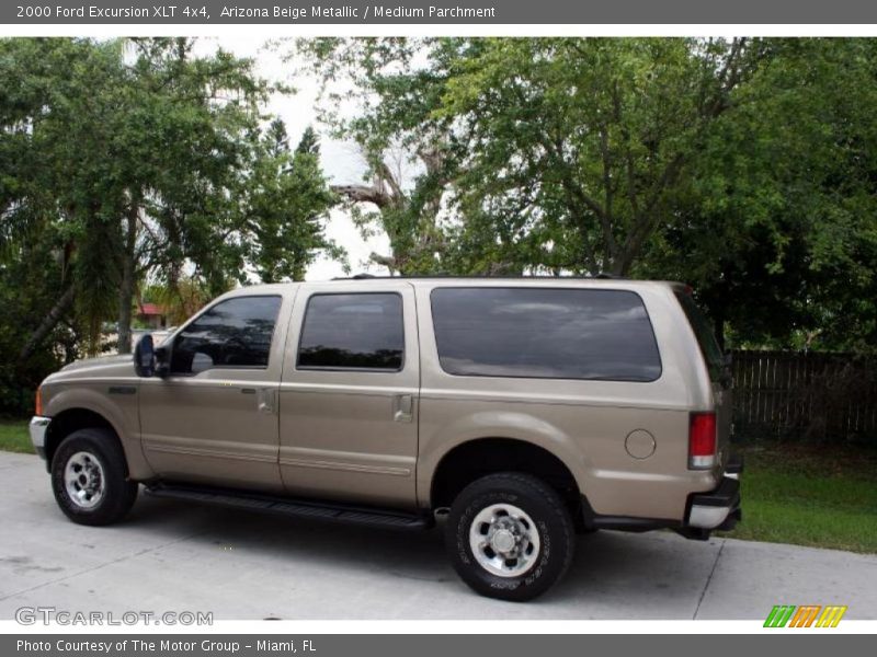 Arizona Beige Metallic / Medium Parchment 2000 Ford Excursion XLT 4x4