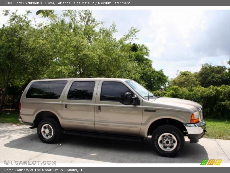 Arizona Beige Metallic / Medium Parchment 2000 Ford Excursion XLT 4x4