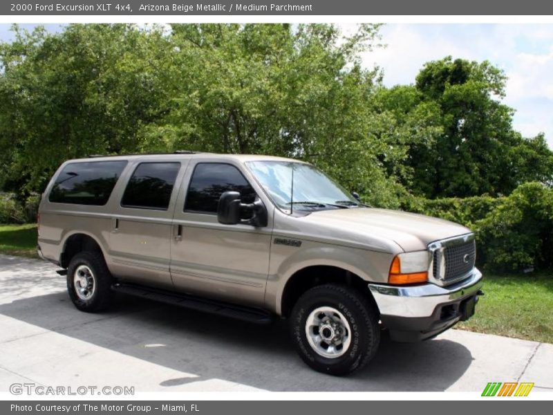 Arizona Beige Metallic / Medium Parchment 2000 Ford Excursion XLT 4x4