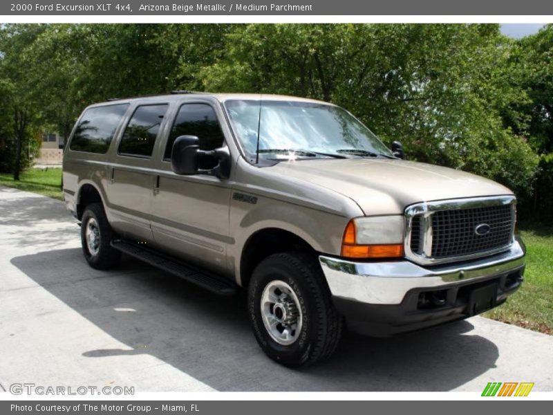 Arizona Beige Metallic / Medium Parchment 2000 Ford Excursion XLT 4x4