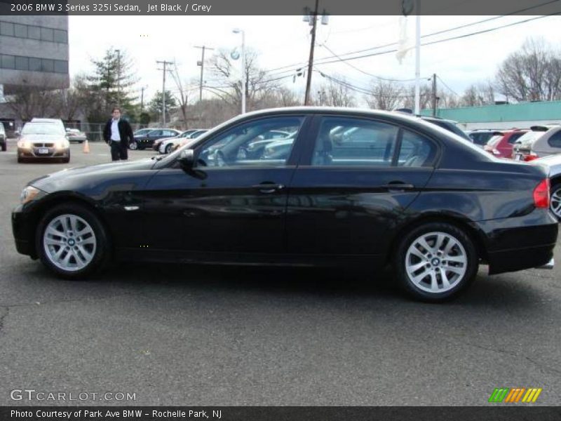 Jet Black / Grey 2006 BMW 3 Series 325i Sedan