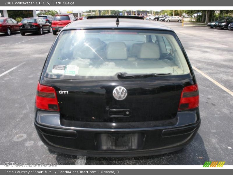 Black / Beige 2001 Volkswagen GTI GLS