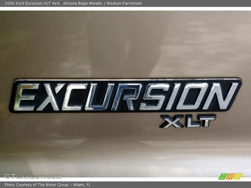 Arizona Beige Metallic / Medium Parchment 2000 Ford Excursion XLT 4x4